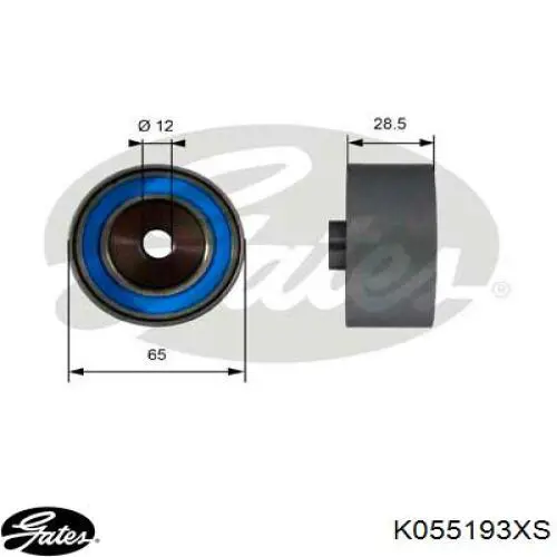 Купить K055193XS Gates Комплект ГРМ