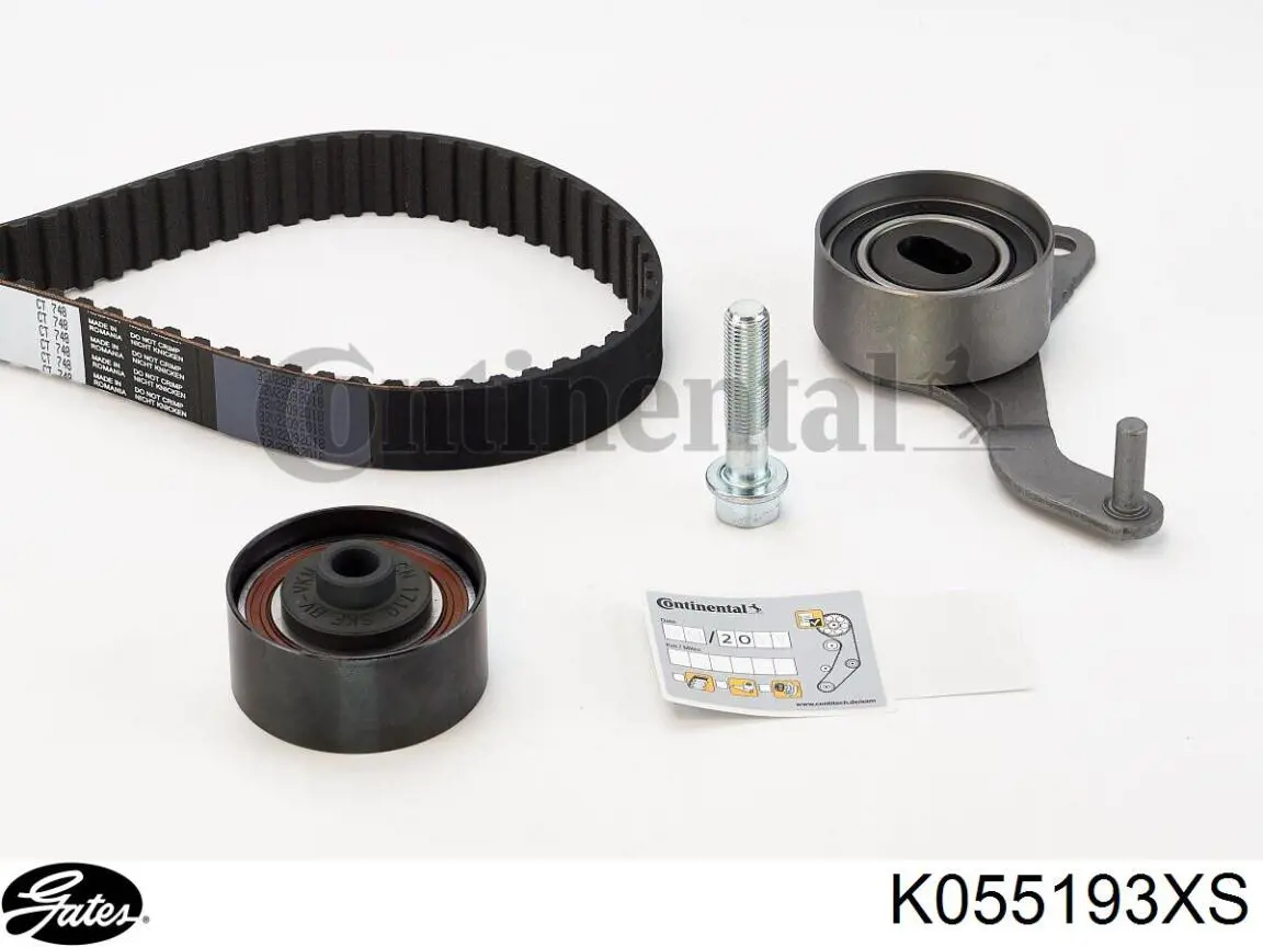 Ремень ГРМ, комплект Gates K055193XS
