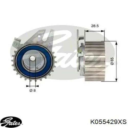 Ремень ГРМ, комплект Fiat/Alfa/Lancia 71736724
