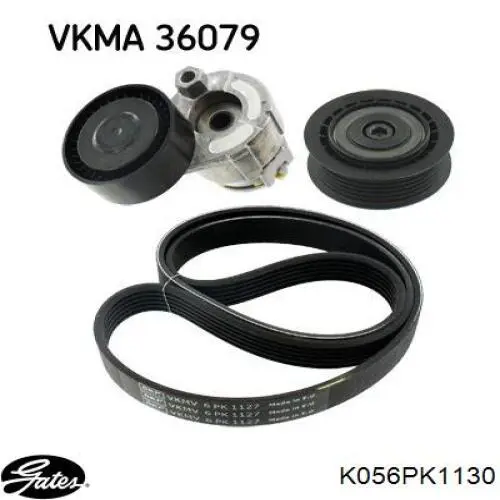 Ремень агрегатов приводной, комплект Renault (RVI) 7711946466 цена, от 52.10 USD