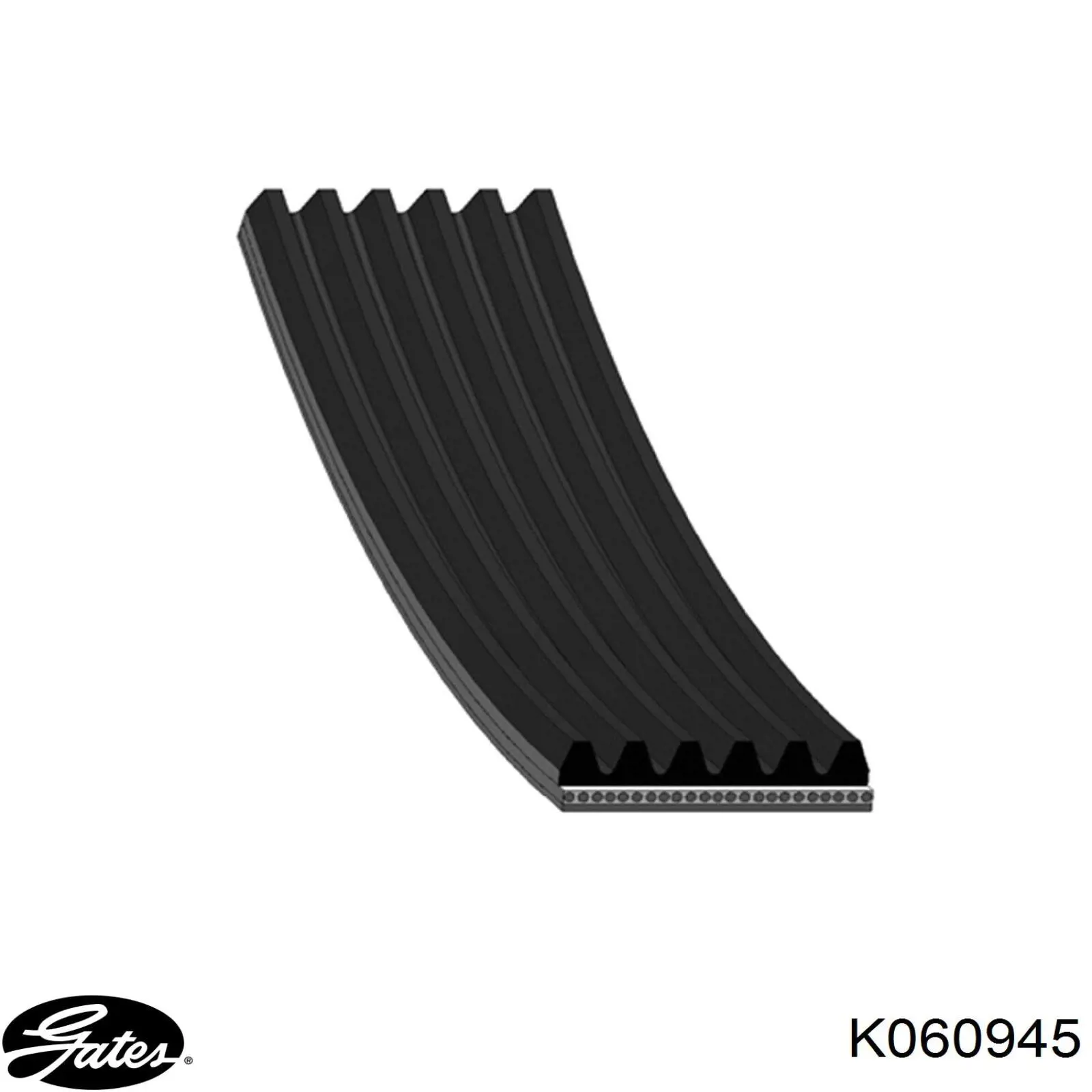Купить K060945 Gates Ремень генератора