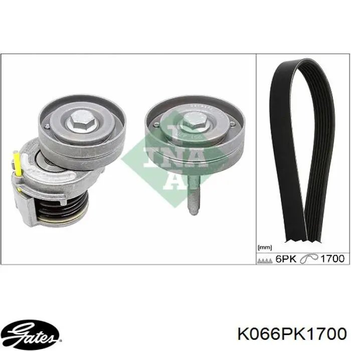 Ремень приводной 529051920 INA