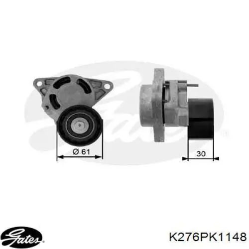 Ремень агрегатов приводной, комплект Renault (RVI) 7701474014 цена, от 127.30 USD