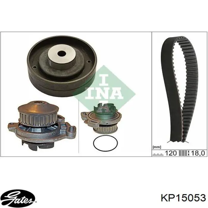 ГРМ ремни, комплект Continental/Siemens CT660WP1 цена, от 74.90 USD