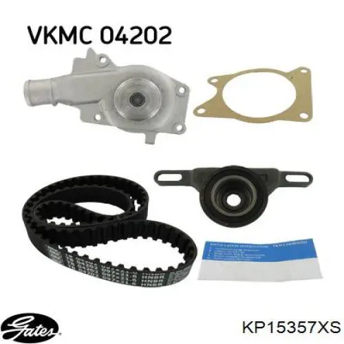 ГРМ ремни, комплект Gates KP15357XS цена, от 101.73 USD