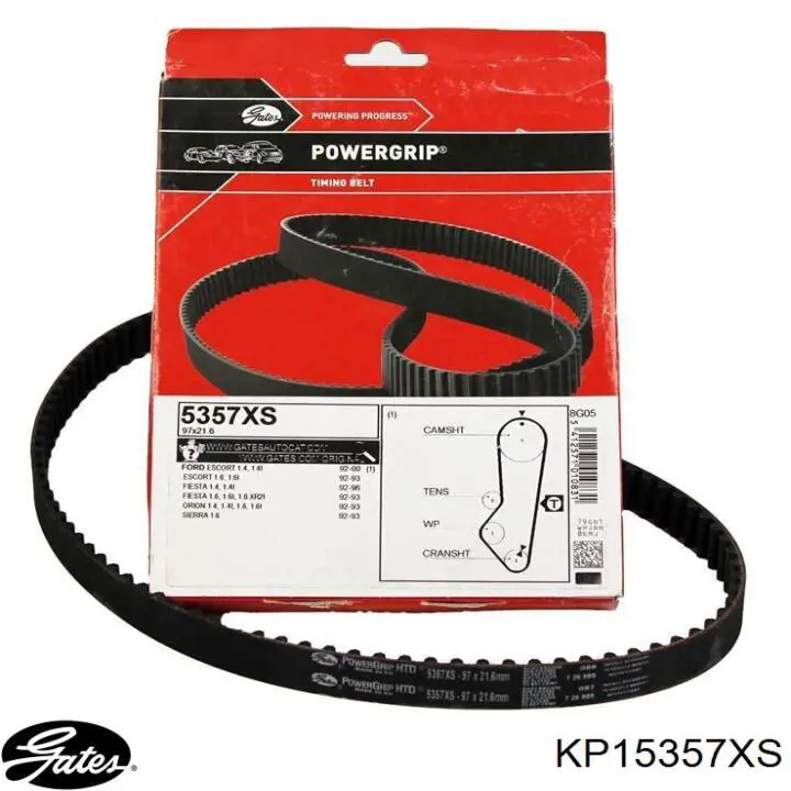 Купить KP15357XS Gates Комплект ГРМ