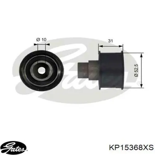 Купить KP15368XS Gates Комплект ГРМ