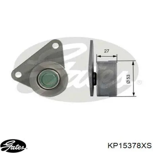 Комплект ГРМ KP15378XS Gates