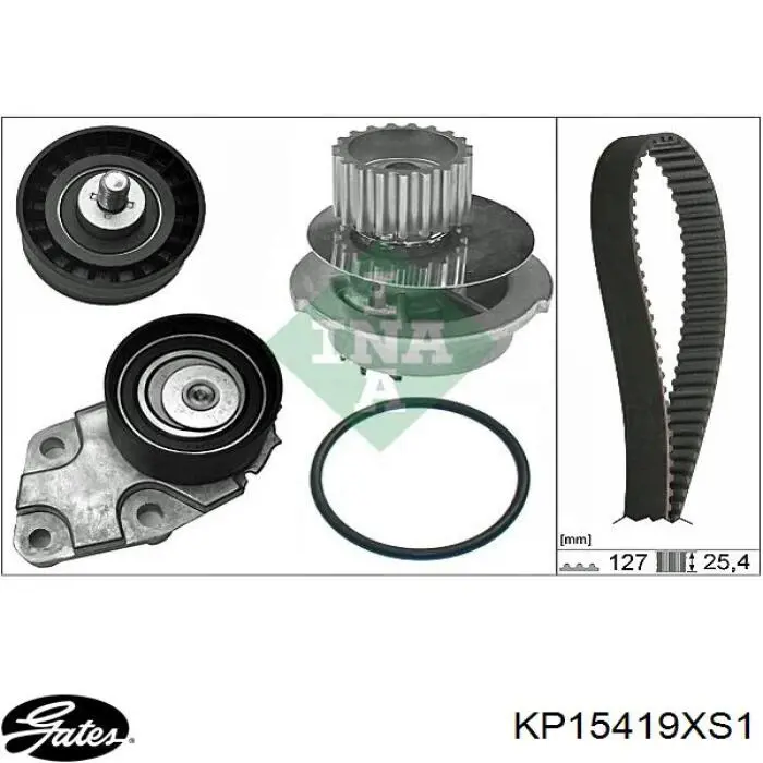 KP15419XS1 Gates Комплект ремня ГРМ