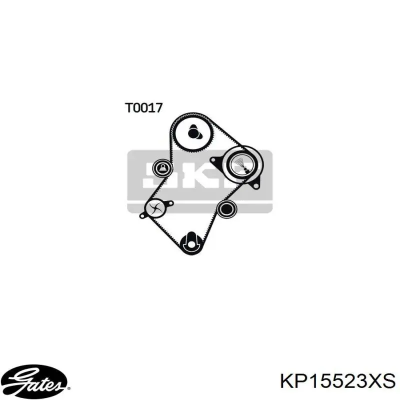 Комплект ГРМ 5501122 Ruville