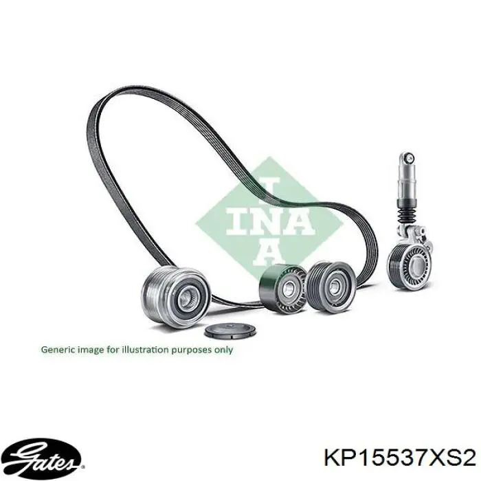 Купить KP15537XS2 Gates Комплект ГРМ