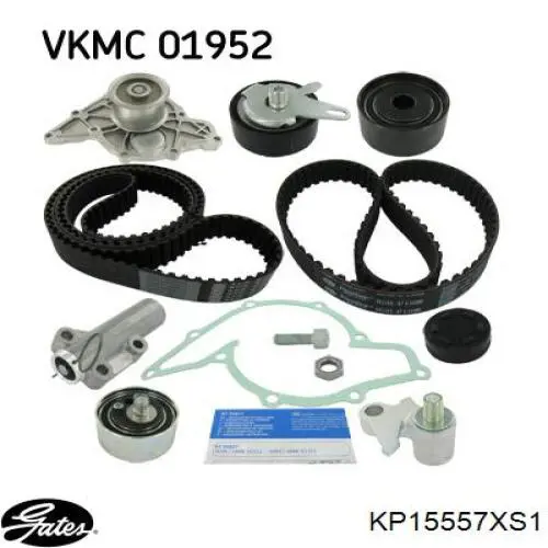 KD107 Dolz Комплект ремня ГРМ