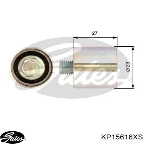Комплект ГРМ KBU10380G Bugatti