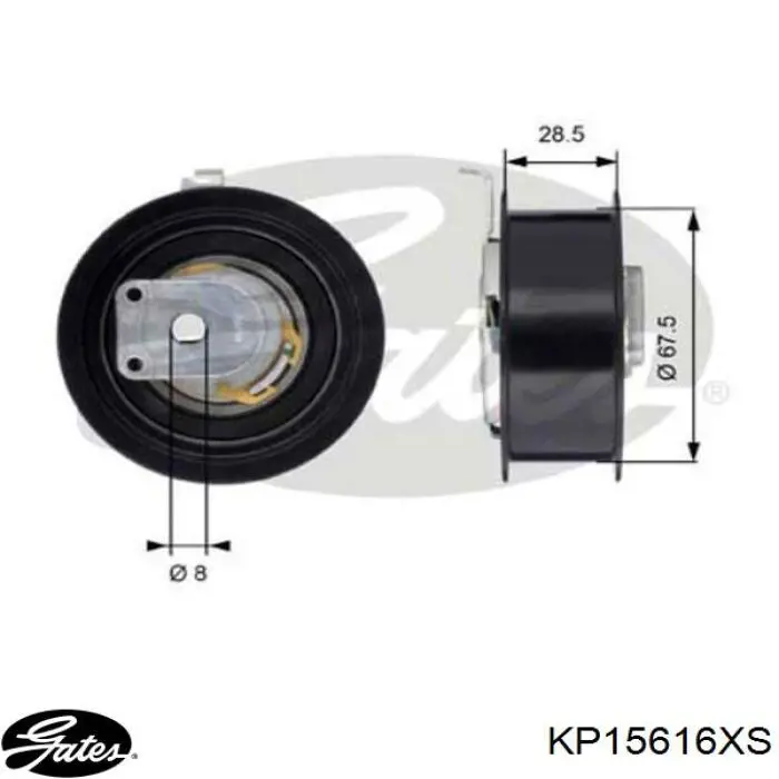 Купить KBU10380G Bugatti Комплект ГРМ