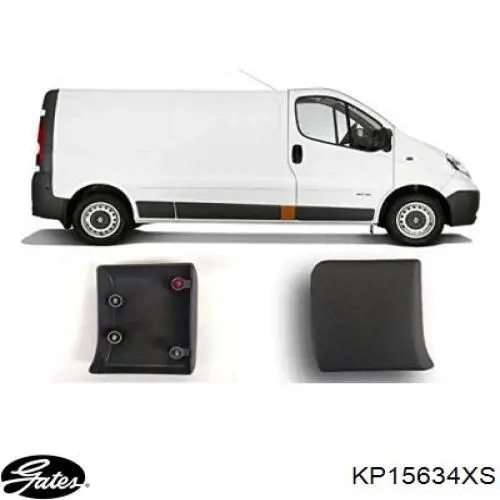 KP15634XS Gates Комплект ремня ГРМ