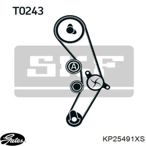 Купить KD110 Dolz Комплект ГРМ
