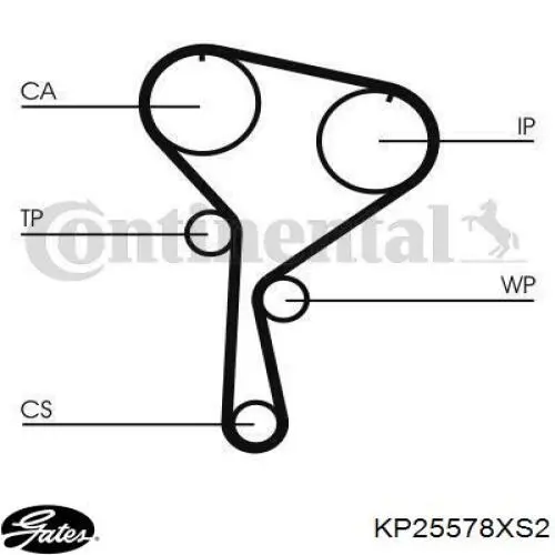Комплект ГРМ KD103 Dolz