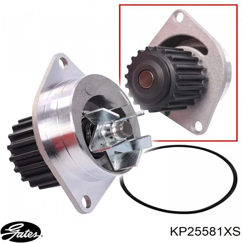 ГРМ ремни, комплект Gates KP25581XS цена, от 97.24 USD