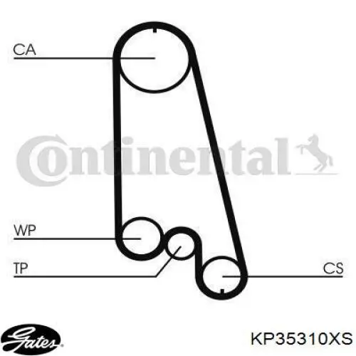 Комплект ГРМ KD024 Dolz