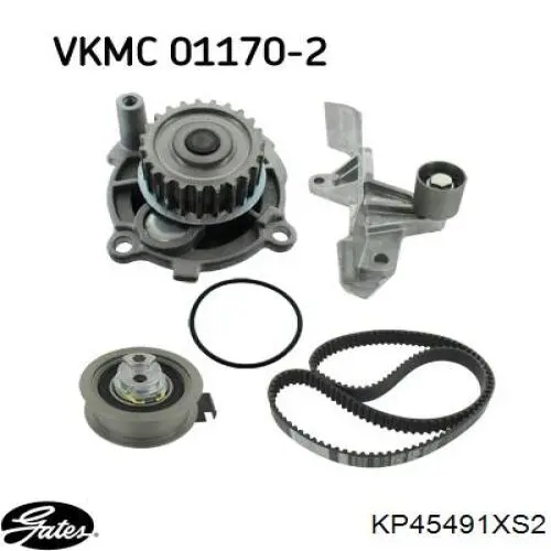 ГРМ ремни, комплект Gates KP45491XS2 цена, от 155.84 USD
