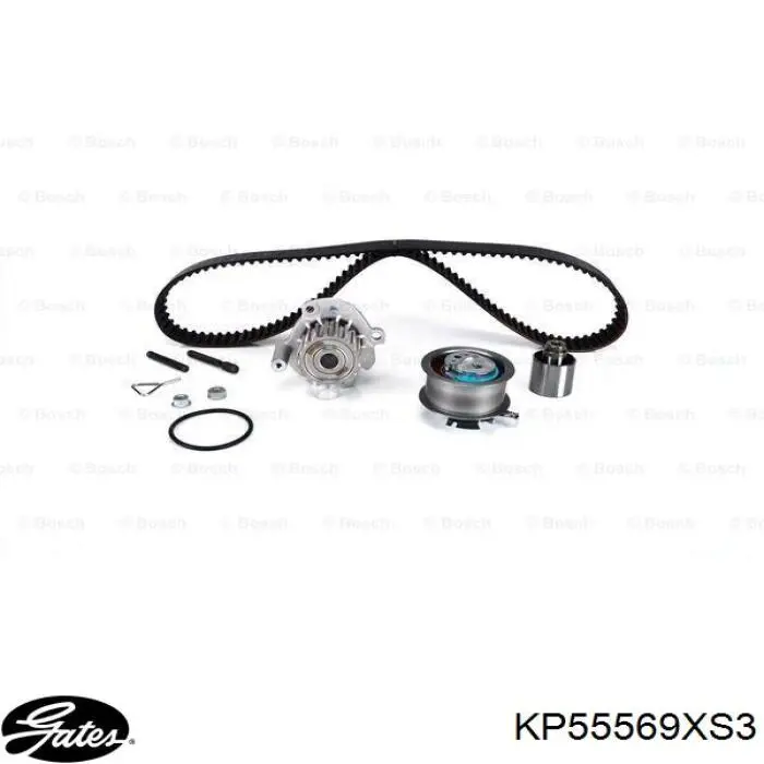 KBU8712B Bugatti Комплект ремня ГРМ
