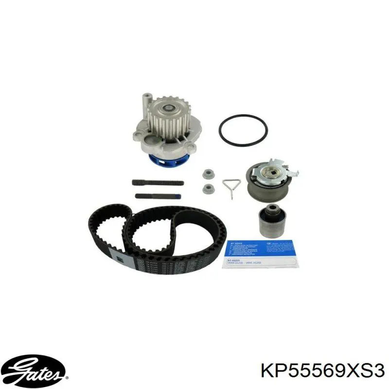 Комплект ГРМ KBU8712B Bugatti