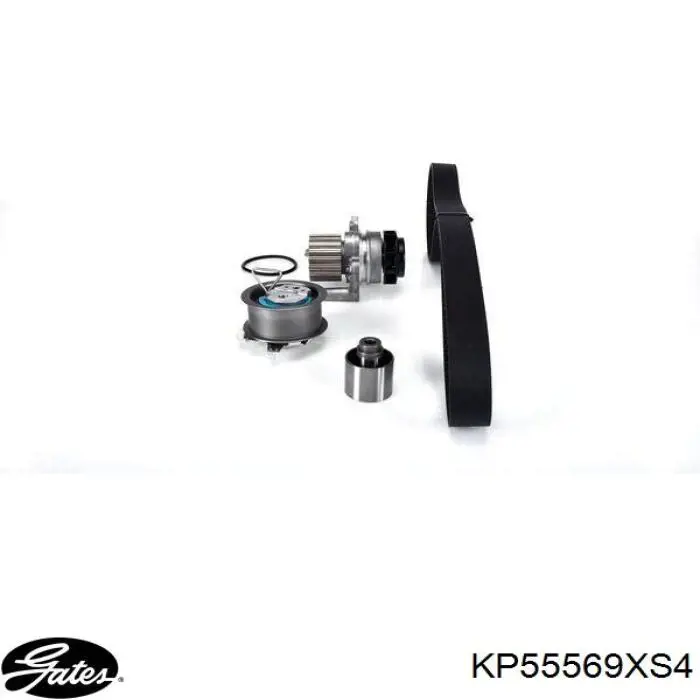 ГРМ ремни, комплект Gates KP55569XS4 цена, от 133.32 USD