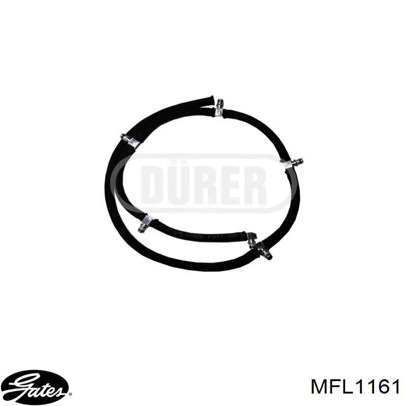 MFL1161 Gates tubo de combustível desde a bomba de bombeio de combustível até a válvula de corte de combustível