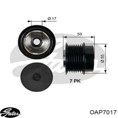 Инерционный шкив Koyo WCPA77555AM цена, от 49.09 USD