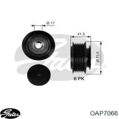 Шкив генератора OAP7068 Gates