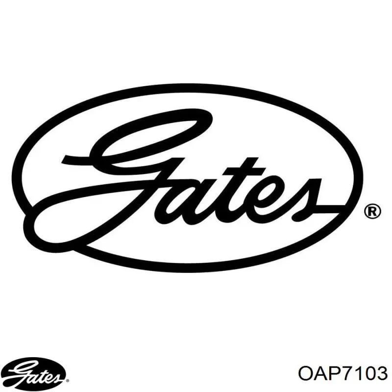 Шкив генератора OAP7103 Gates