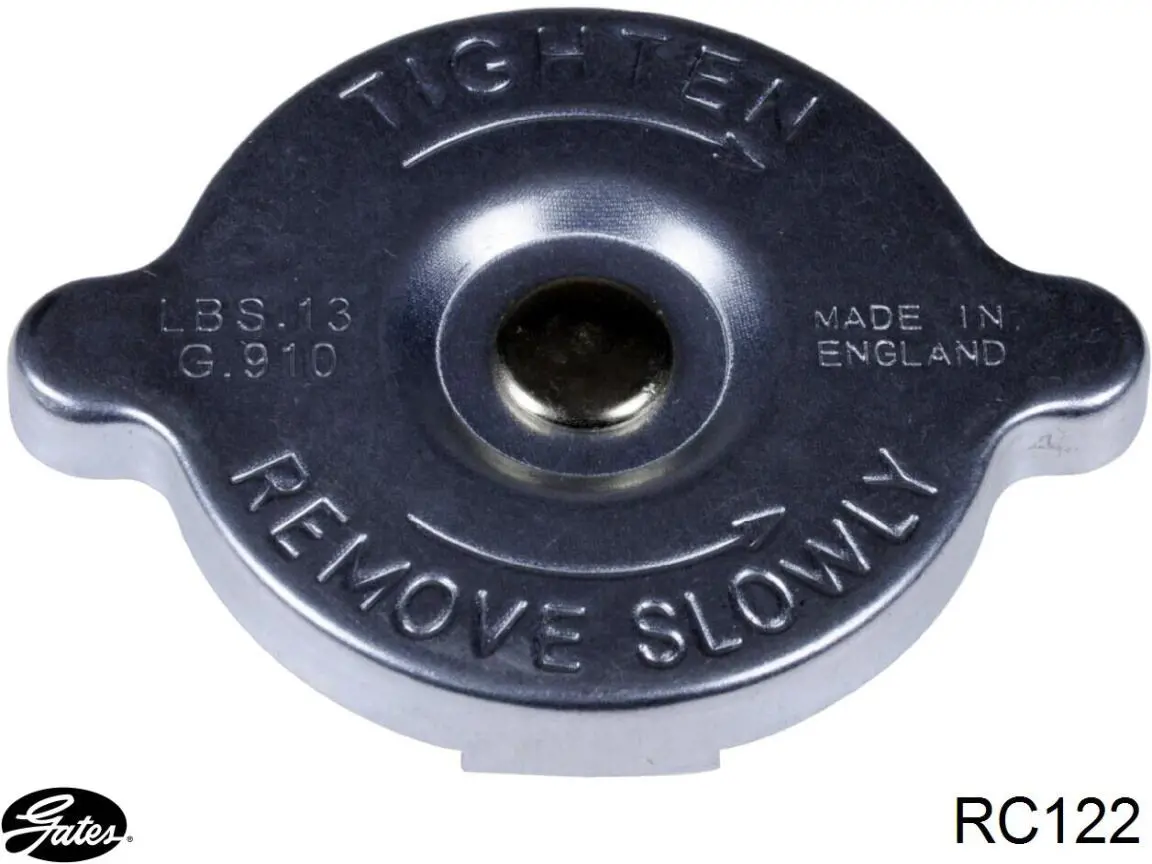 RC122 Gates крышка (пробка радиатора)