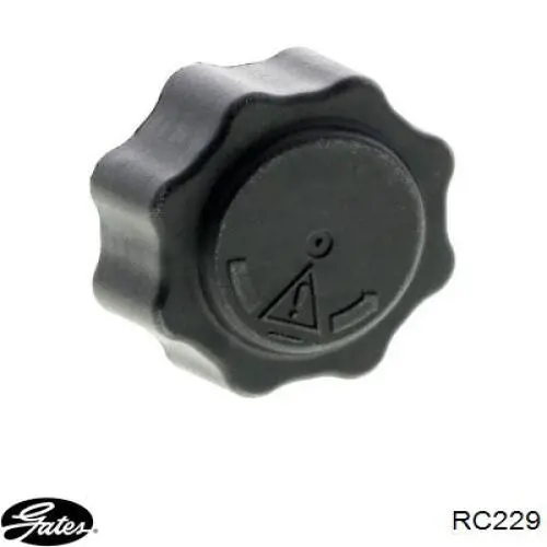 Крышка расширительного бачка Gates RC229 цена, от 6.33 USD