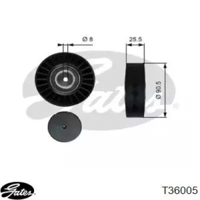 Паразитный ролик приводного ремня BSG 90615006 цена, от 12.61 USD