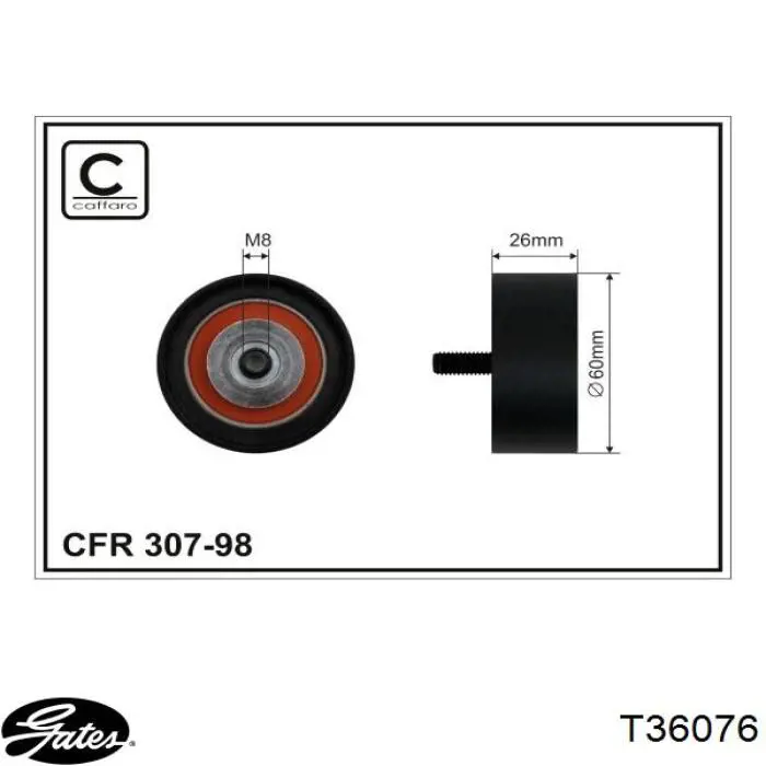MPQ0274 Magneti Marelli Ролик натяжителя ремня агрегатов