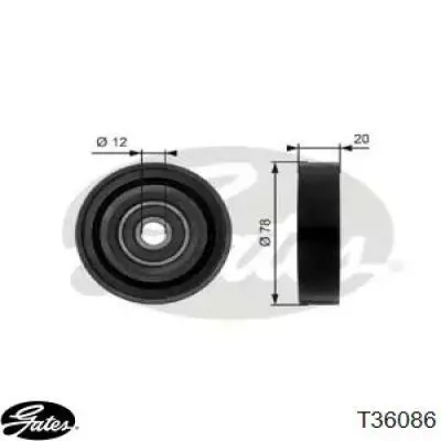 231292D520DS Hyundai/Kia Ролик натяжителя ремня агрегатов
