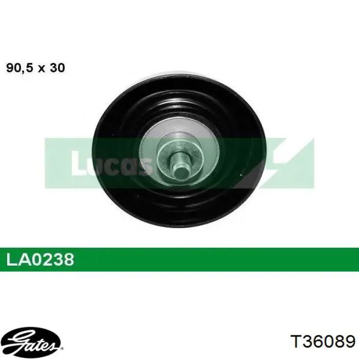 Паразитный ролик T36089 Gates