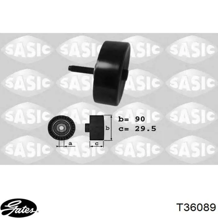 Ролик паразитный Gates T36089