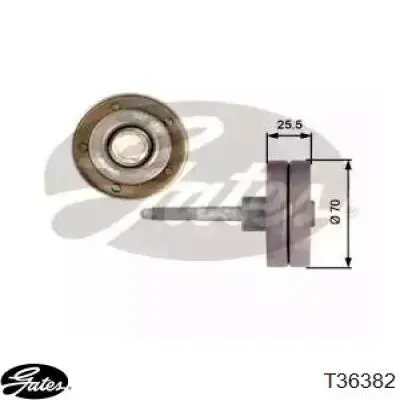 Паразитный ролик T36382 Gates