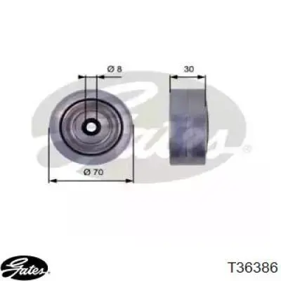 Паразитный ролик T36386 Gates