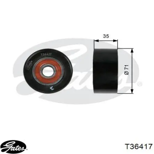 Купить YM184005 A.b.a Паразитный ролик