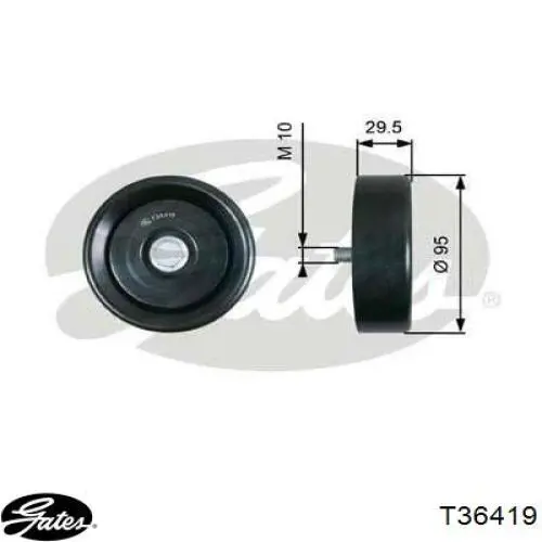 Паразитный ролик приводного ремня NTY RRKKA301 цена, от 14.52 USD