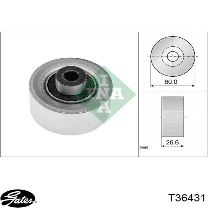 Паразитный ролик приводного ремня Magneti Marelli MPQ0578 цена, от 15.93 USD
