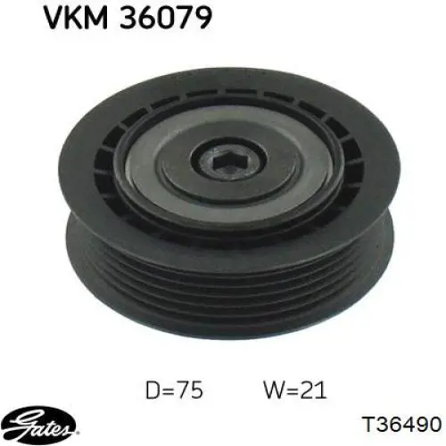 Купить 1192700Q0D Nissan/Infiniti Паразитный ролик