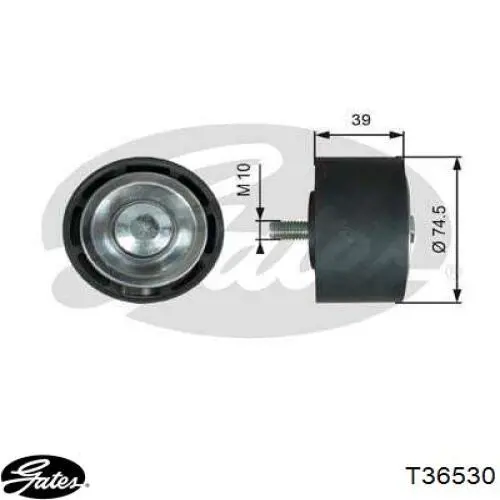 Паразитный ролик приводного ремня BTA B0502066 цена, от 30.67 USD