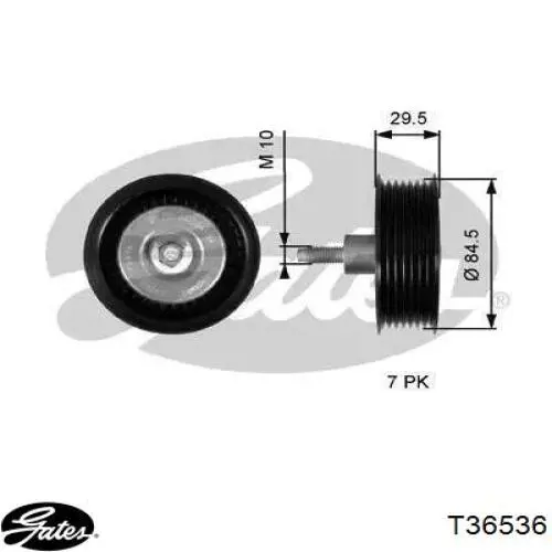 Паразитный ролик T36536 Gates