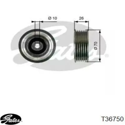 0988-M300 Febest rolo parasita da correia de transmissão