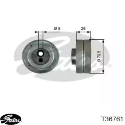 Паразитный ролик T36761 Gates