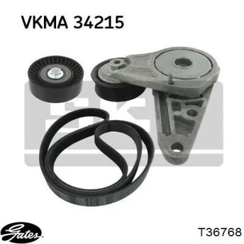 Ролик паразитный Gates T36768