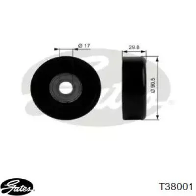 Купить YS385 Ford Паразитный ролик